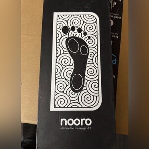 Nooro Foot Massager for Neuropathy, Plantar Fascitis, Edema NIB